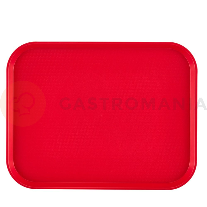 Podnos z polypropylénu červený 355x457 mm | CAMBRO, Fast Food