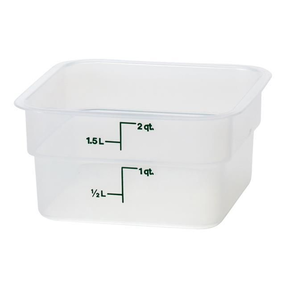 Priehľadná polypropylénová nádoba 1, 9 l | CAMBRO, CAMSQUARE