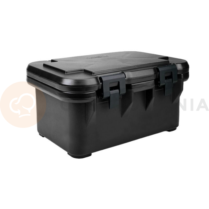 Termoizolačná nádoba s horným plnením GN1/1, čierna, 38l, s rozmerom 675x460x320(H) mm | CAMBRO, UPC101110