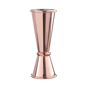 Jigger - barmanská odmerka 25/50 ml, medená farba, ø43x(H)110 mm | BAR UP, 593332