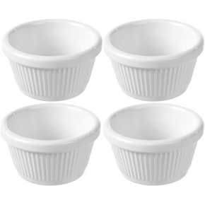 Miska ramekin, krémová, 70x70x (H) 37 mm - sada 4 ks | FINE DINE, 565650