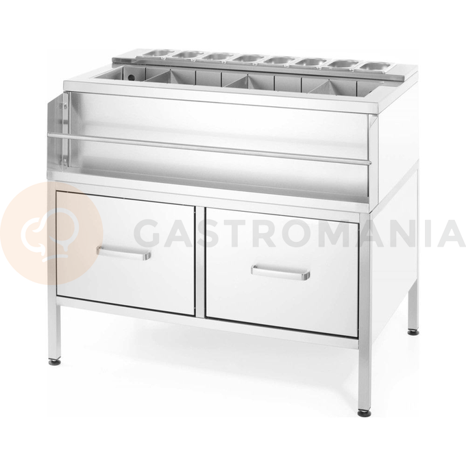Bostonská barová stanica, 1000x650x(H)900 mm | BARMATIC, Oxygen