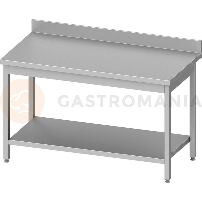 Prístenný stôl s policou 1200x600x850 mm montovaný | STALGAST, 950046120