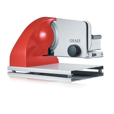 Nárezový stroj, priemer noža: 19 cm, červený | GRAEF, SKS 903