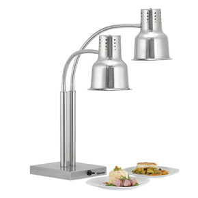 Infračervená dvojitá ohrievacia lampa 330x515x700 mm | BARTSCHER, IWL500ST
