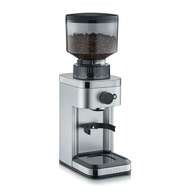 Elektrický mlynček na kávu, strieborný | GRAEF, CM 500
