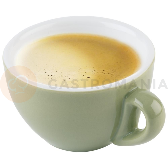 Šálka na kávu 0,2 l, zelená | APS, Snug