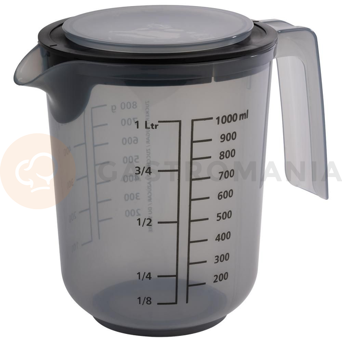 Polypropylénová odmerka s vekom, 1 l | APS, 30072