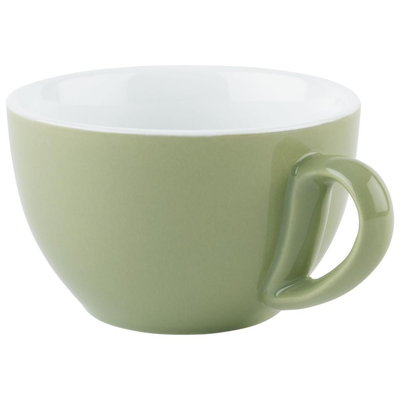 Šálka na cappuccino 0,2 l, zelená | APS, Snug