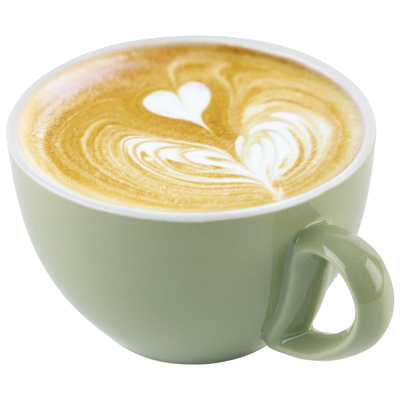 Šálka na cappuccino 0,2 l, zelená | APS, Snug