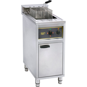 Fritéza voľne stojaca so skrinkou, 1-komorová, 16 l, 12 kW | ROLLER GRILL, 777160