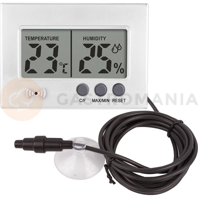 Elektronický teplomer a vlhkomer (0 st. C do +50 st. C) 5 cm | 2MEASURE, 230009