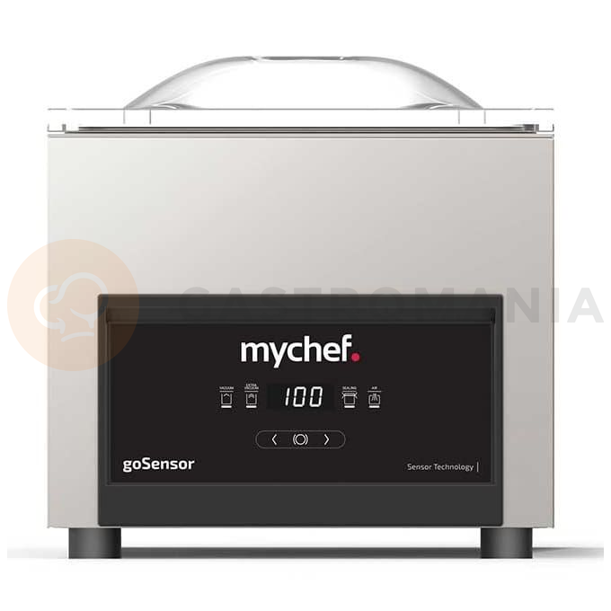 Vákuová balička nástolová, lišta 315 mm, čerpadlo BECKER 8 m3/h, 0,73 kW, 388x519x389 mm | MYCHEF, goSENSOR S, TGS8K1E2