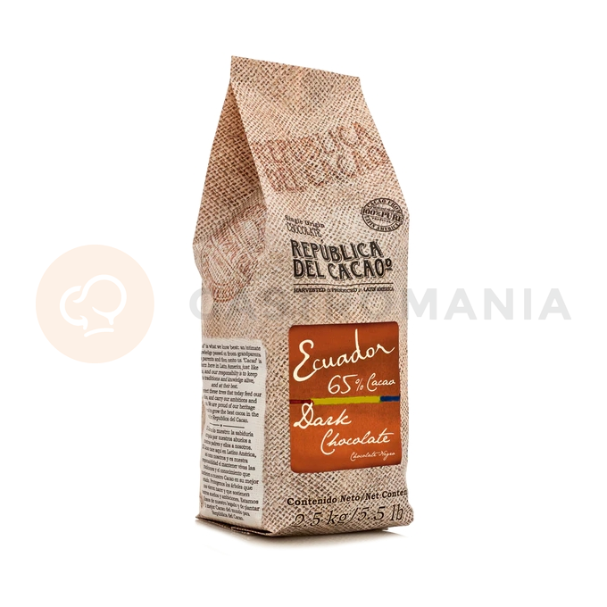 Horká čokoláda 65% Ecuador 250 g | REPUBLICA DEL CACAO, 18839-025