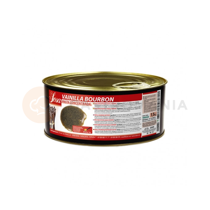 Vanilková pasta Bourbon 1,5 kg | SOSA, 37772