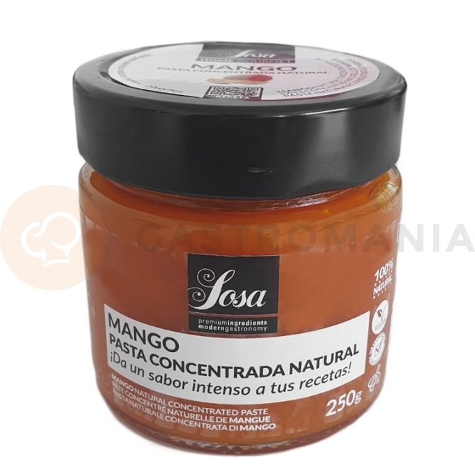 Mangová pasta, koncentrovaná, prírodná 250 g | SOSA, 39333