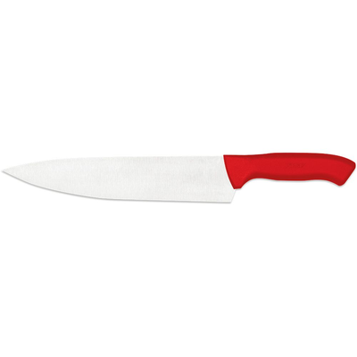 Nôž kuchynský, HACCP, červený, 250 mm | STALGAST, 283257
