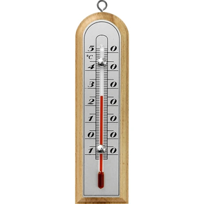 Izbový teplomer so striebornou stupnicou (-10 st. C do +50 st. C) 16 cm mix | BIOTERM, 010701