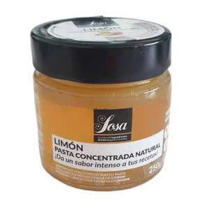 Citrónová pasta, koncentrovaná, prírodná 250 g | SOSA, 39248