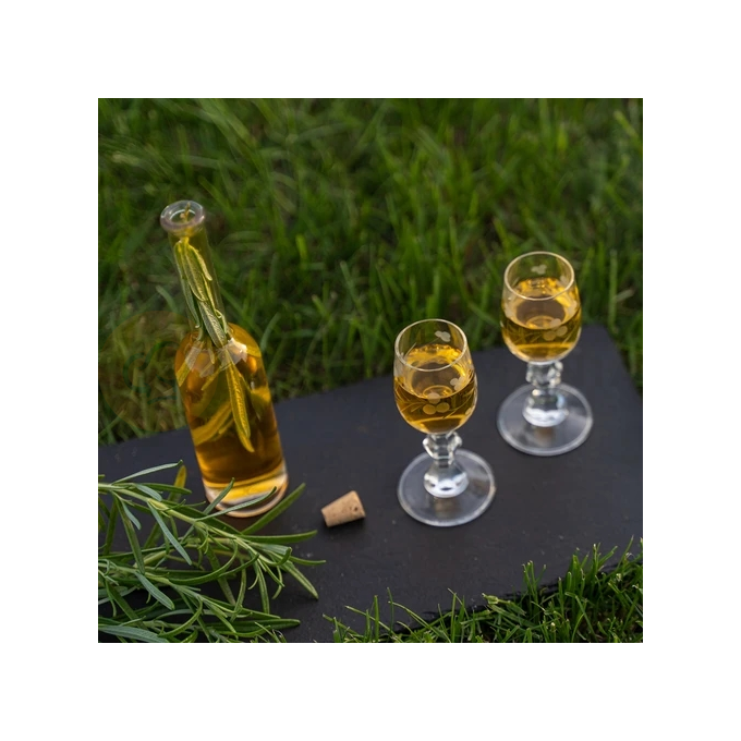 Fľaša na alkohol 200 ml 6 ks. + 6 korkov | BROWIN, 631222