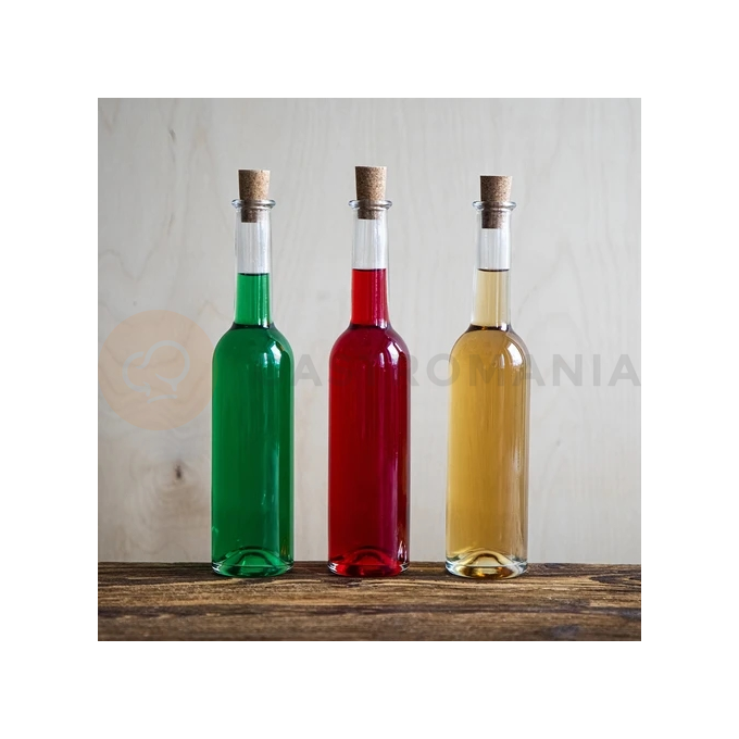 Fľaša na alkohol 350 ml 6 ks. + 6 korkov | BROWIN, 631224