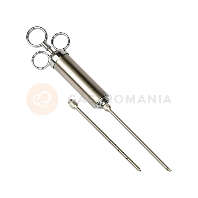 Striekačka nerezová na mäso 60 ml + 2 ihly | BROWIN, 311102