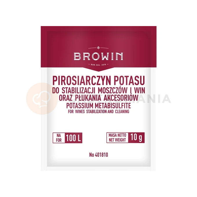 Metabisulfit draselný 10 g | BROWIN, 401810