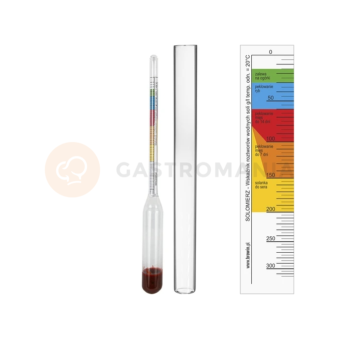 Solimeter na meranie stupňa slanosti roztokov | BROWIN, 405558