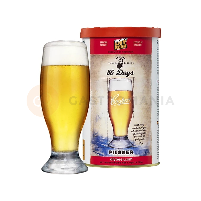 Súprava na varenie piva - Coopers 86 days Pilsner | BROWIN, 407410