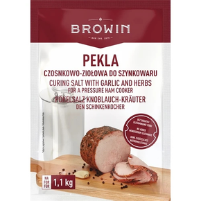 Rýchlo soľ nakladacia Pekla cesnak a bylinky do šunkovaru, 100 g | BROWIN, 410022