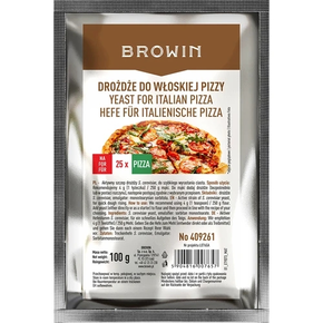 Sušené droždie na taliansku pizzu - 100 g | BROWIN, 409261