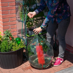 Kefa na umývanie vínnych demižónov, fliaš - veľká, 100 cm | BROWIN, 352111