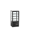 Mała witryna chłodnicza nablatowa | TEFCOLD, UPD 80 BLACK