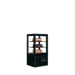 Mała witryna chłodnicza nablatowa | TEFCOLD, UPD 60 BLACK
