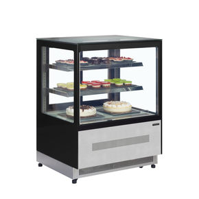 Witryna chłodnicza cukiernicza w kolorze czarnym | TEFCOLD, LPD 900 F Black