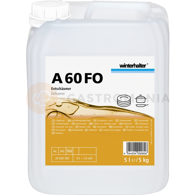 Kvapalný odpeňovač 5 l | WINTERHALTER, A 60 FO