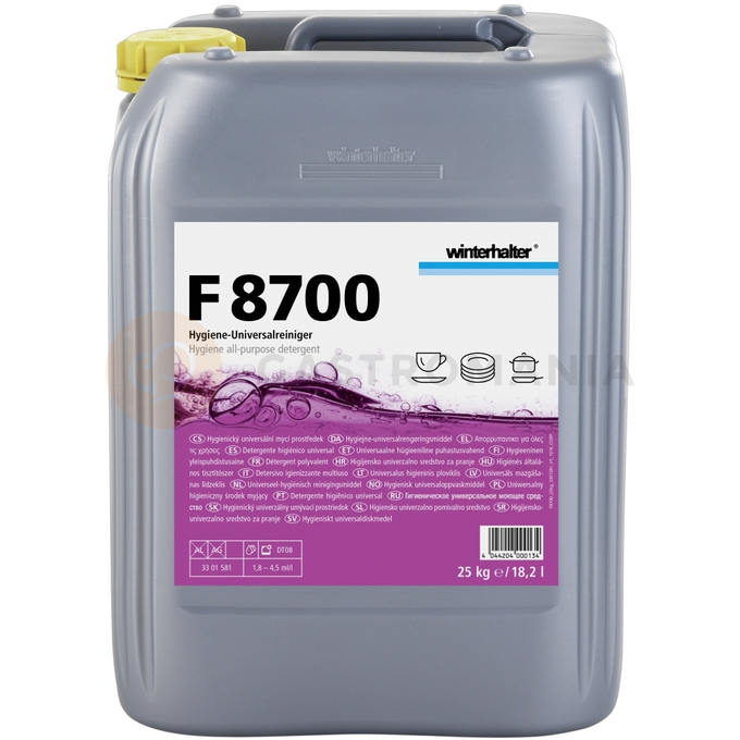 Špeciálny čistiaci prostriedok na hygienu, 25 kg | WINTERHALTER, F 8700