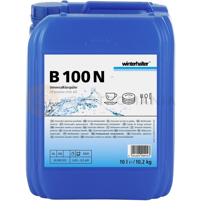 Univerzálny oplachovací prostriedok, 10 l | WINTERHALTER, B 100 N