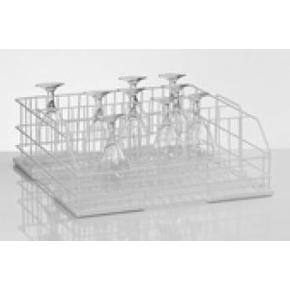Kovový kôš na sklo, štyri rady 165 mm | WINTERHALTER, 85000449