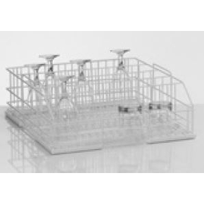 Kovový kôš na sklo, päť radov 165 mm | WINTERHALTER, 85000436