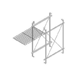 Závesný stojan na pekinské kačice 400x600 mm | RATIONAL, 60.76.307