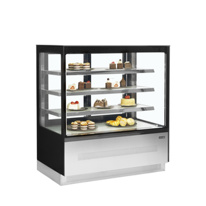 Chladiaca vitrína cukrárska v čiernom prevedení | TEFCOLD, LPD 1203 F Black