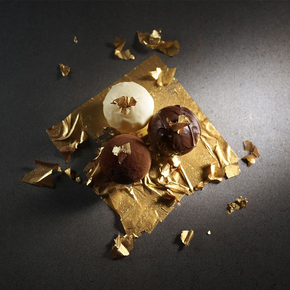 Zlatý hárok, dekorácia, Golden Touch 8 x 8 cm, 1 ks. | MODECOR, 31400
