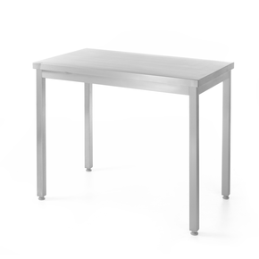 Nerezový pracovný stôl, centrálny 1000x600x850 mm | HENDI, Bistro Line