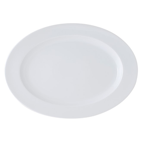 Porcelánový servírovací tanier oválny 22 x 16 cm | ARIANE, Brasserie