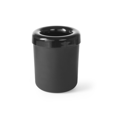 Stolový odpadkový koš, čierny Ø 130x160 mm | HENDI, 421574