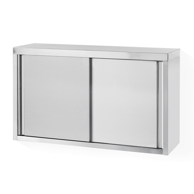 Závesná skrinka s posuvnými dverami - zváraná, 1000x300x600 mm | HENDI, Bistro Line