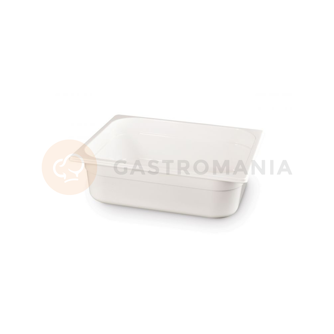 Gastronádoba GN 1/2 100 mm, biely polykarbonát | HENDI, 862476