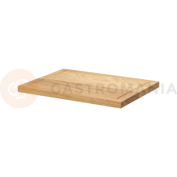 Drevená servírovacia Tanier plytký, 270x350x22 mm | FINE DINE, Madeira