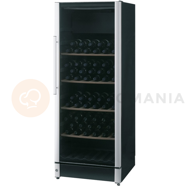 Chladiaca skriňa vhodná na chladenie vína, jednodverová | VESTFROST, W 185/1 black